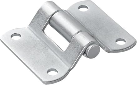 ProPlus Vlinderscharnier - staal - verzinkt - 73 x 61 mm - weerbestendig