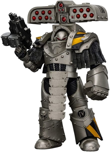 Warhammer The Horus Heresy Action Figure 1/18 lron Warriors Tyrant Siege Master Terminator with Rocket launcher 14 cm