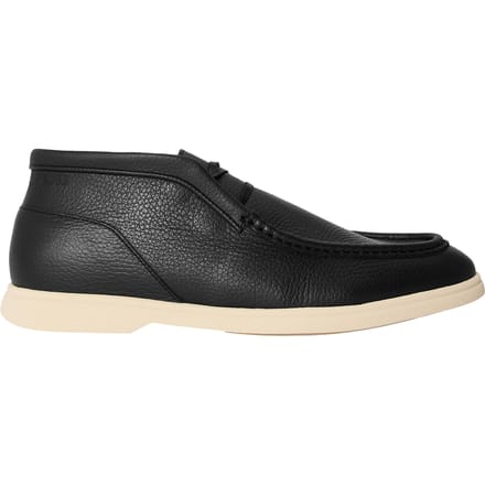 Boss Heren Sienne Desb Leren Chukka Boots (Zwart)