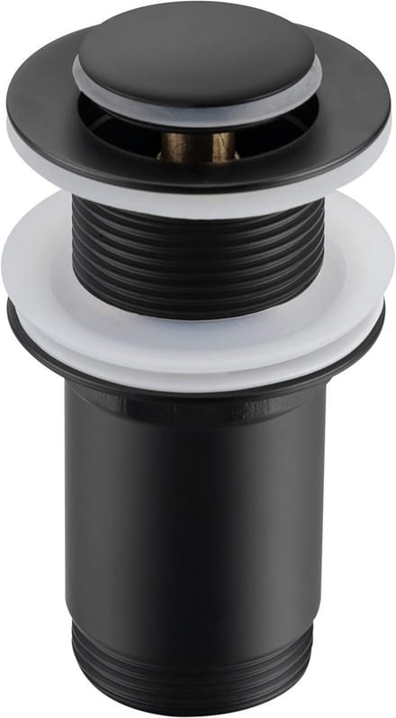 Universele Wastafel Stop Universeel - Pop-Up Afvoerplug 66mm met G1 1/4 Schroefdraad