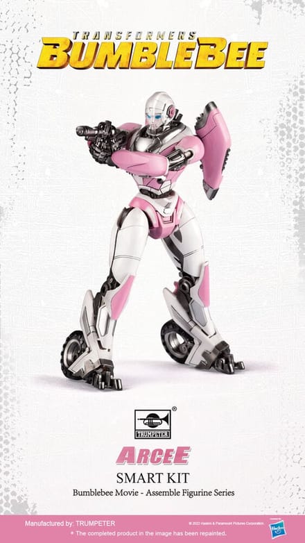 Trumpeter Modelbouwpakket - Transformers BumbleBee Series 03128 SK04 TF-6 Arcee - Figuur Plastic - Trumpeter - Modelbouw