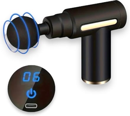 Kinky Pleasure® Draagbare Mini Massage Gun - Krachtige Spier Massage en Ontspanning