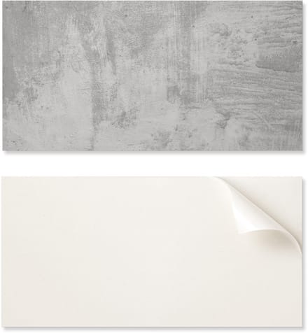 Decoratief zelfklevend vinylpaneel 120x60 cm met ruwe betontextuur