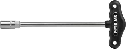 SW-Stahl T-greep dopsleutel SW8, 237 mm lang, 02080-8X230