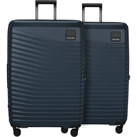 Samsonite Intuo Expandable Spinner 81cm Duo Pack Blue Nights