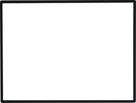 Led reclame affiche lichtdoos - zwart - a1 - ultradun 12 mm frame
