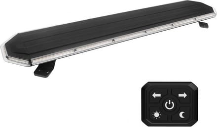LED zwaaibalk - 122cm - ECE R65 R10 - Amber - Inclusief controller