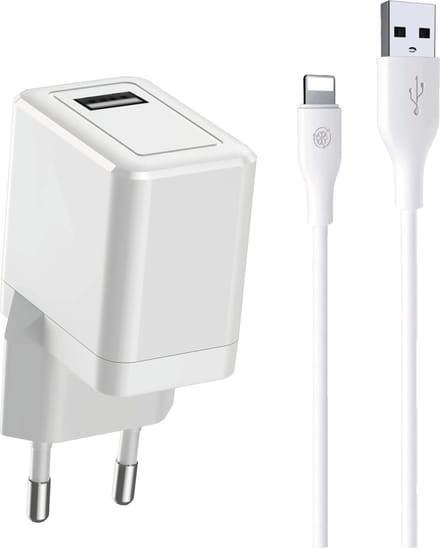 Oplader + Kabel 1 Meter - Geschikt voor Apple iPad - Snellader - 12W