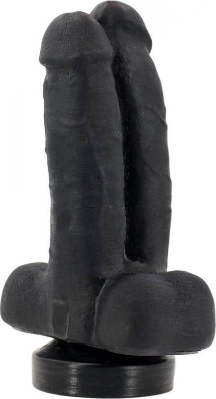 Dubbele Dildo Raider - Zwart