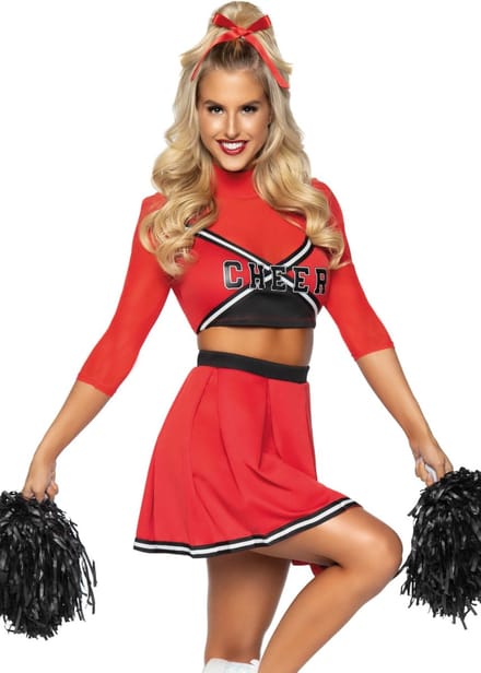 Vrouwenset Leg Avenue Varsity Cheerleader