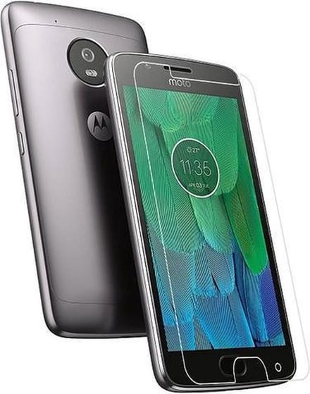 Geschikt voor Motorola Moto G5 Tempered glass / Gehard Glazen Screenprotector 2.5D 9H