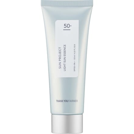 [Promotie] THANK YOU FARMER - Sun Project Light Sun Essence SPF50+ PA+++ - 120ml