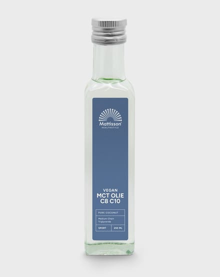 Mattisson - MCT Olie Blend - C8 & C10 - Neutrale Smaak - 250 ml