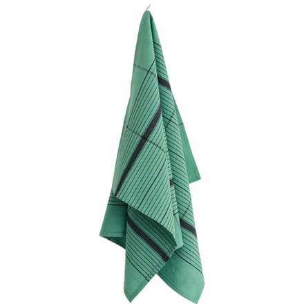 HAY Theedoek Linear - green