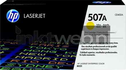 HP 507A geel (Origineel)