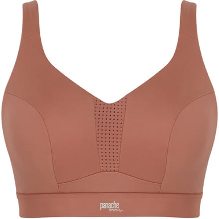Panache - Endurance Wired Non Padded Sport BH - Sienna Rose - 80D