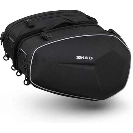Uitbreidbare motorzadeltas Shad E48 2 un. 1500h UV