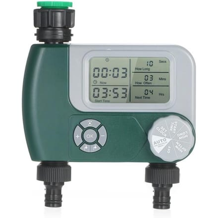 Programmeerbare digitale slangkraantimer Buitenbatterijaangedreven automatisch sproeisysteem EU Faucet Connection