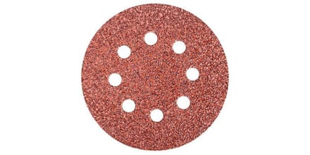 Schuurcircel 125mm, K80 3 stuks verpakking, Velcro