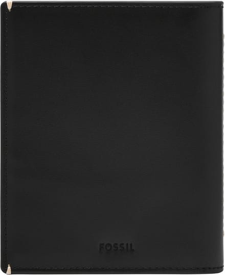 FOSSIL Identiteitskaarthoesje Gift Passport Case Black Zwart