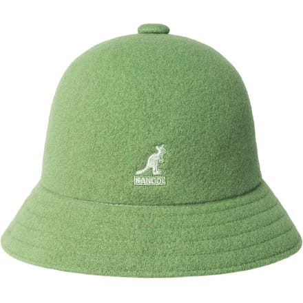 Heren Wol Casual Vissershoed Oliegroen