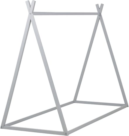 SAURAT - Kinderbed - Grijs - 90 x 200 cm - Dennenhout