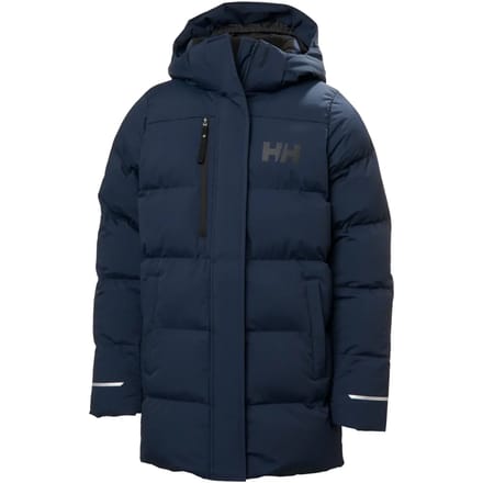 Lange gewatteerde jas met capuchon voor meisjes Helly Hansen Adore