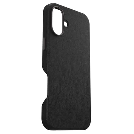 OtterBox Symmetry Cactus leren Backcover met MagSafe voor de Apple iPhone 16 Plus - Noir Ash