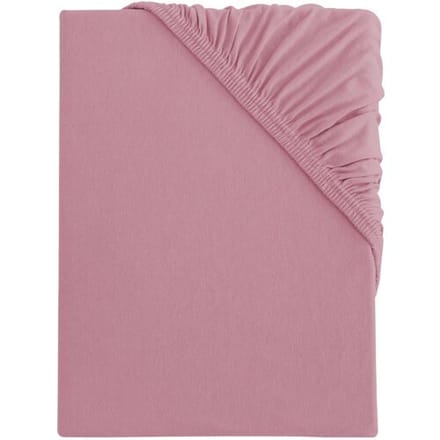 S.OLIVER Bi-Elastic Jersey hoeslaken, 90-100 x 200 cm (Lichtroze)