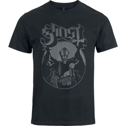 Ghost T-shirt - Logo - S tot 4XL - zwart