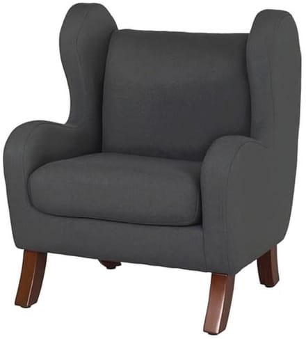 Comfortabele Kinderstoel met Oren - Vintage Grijs