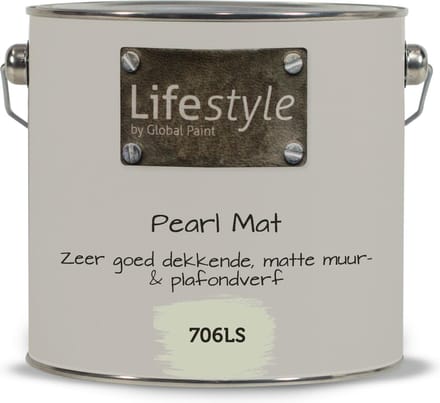 Lifestyle Essentials | Pearl Mat | 706LS | 2,5 liter | Extra reinigbare muurverf