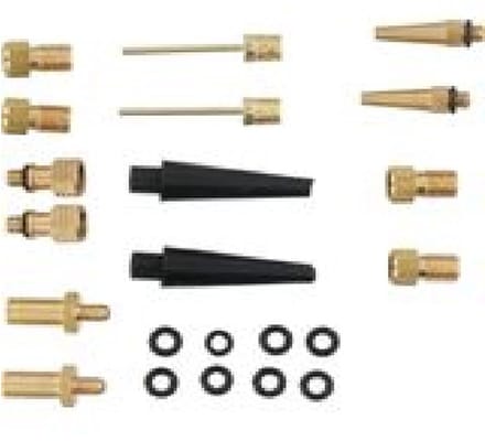 Fietsventiel adapter set 14 delig Dunlop