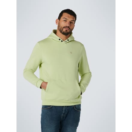 No Excess -  maat M - Mannen Hooded Sweater Licht Groen