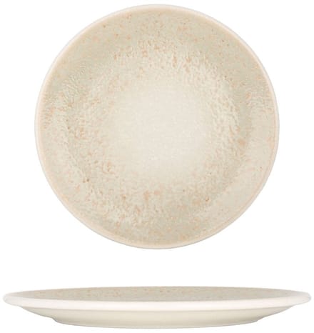 By Bone Dessertbord - Natura - Porselein - 15 cm - set van 6