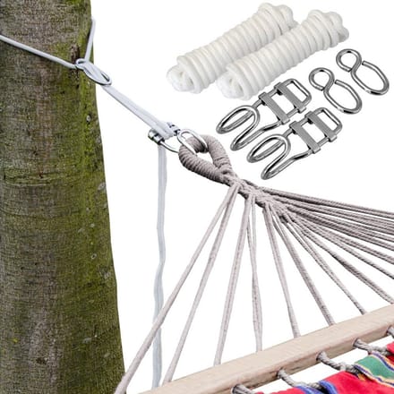 6m Hangmatbevestiging - Flexibele Ophangset tot 160 kg