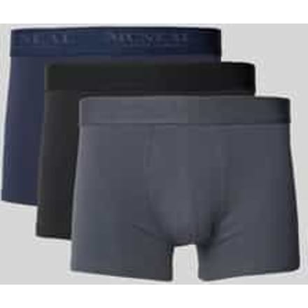 Boxershort met band met label in een set van 3 stuks