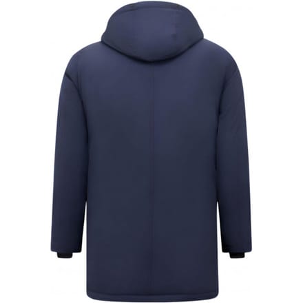 Parka Heren Jassen - Gewatteerde Jassen - 7103 - Blauwe jas