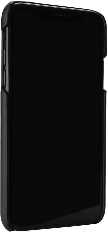 Zwart hoesje van Lamborghini - Backcover - D1 Serie - iPhone Xs Max - Genuine Leather - Echt leer