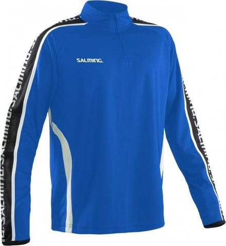 Salming Hector Half-Zip - Blauw - maat 140