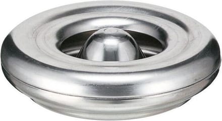 Vlamdovende tafelasbak aluminium Ø12 cm