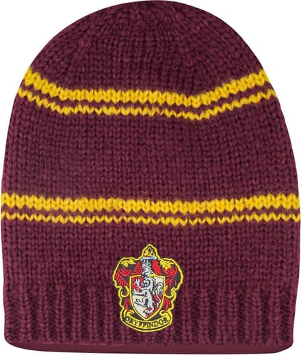 Harry Potter Beanie Muts Slouchy Gryffindor Bordeaux rood