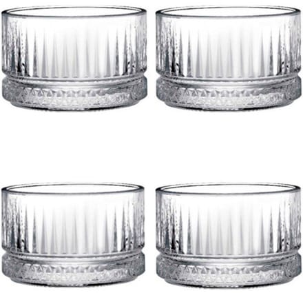 Pasabahce – snackkom set van 4 – Elysia – 90mm, 230cc – helder – 4-delig