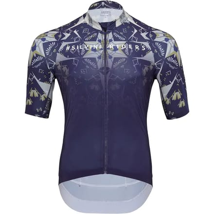Silvini Mottolino Korte Mouw Wielertrui Blauw XL Man