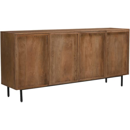 Livingfurn - Dressoir Elan - 180x75x40 cm - Mangohout