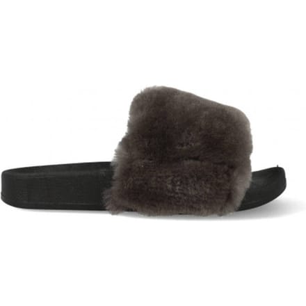 Warmbat Barlee Dames Slippers - Dark Grey - Maat 40