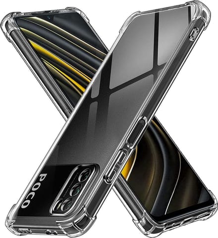 Shockproof Soft TPU hoesje Silicone Case Geschikt voor: Xiaomi Poco M3 & Xiaomi Redmi 9T