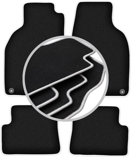 CARLUX-SILVER automatten voor: Saab 9-3 I cabriolet (1998-2003)