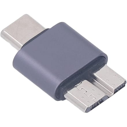 Micro B naar USB C Adapter Hoge Snelheid USB 3.0 Micro B naar USB Type C Mannelijk Converter Connector voor Galaxy