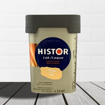 Histor Perfect Finish Lak Hoogglans 0,75 liter - Ogenblik